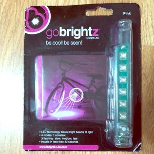 Bicycle LED light beams
